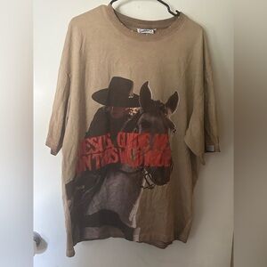 Tan Graphic Men’s Shirt